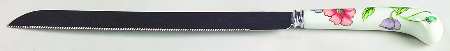 Poppy Cake Knife/Server with Stainless Blade