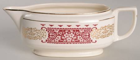 Royal Maroon Gravy Boat