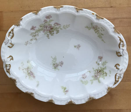 Schleiger 52iz 10" Oval Vegetable Bowl