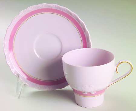 Monique Footed Cup & Saucer Set