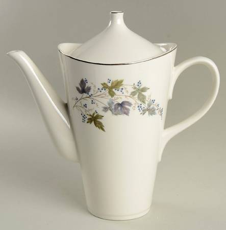 Moselle (Triumph Shape) Coffee Pot & Lid