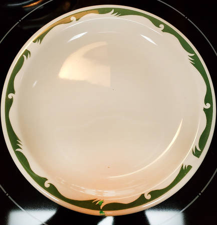 Tide Green Luncheon Plate
