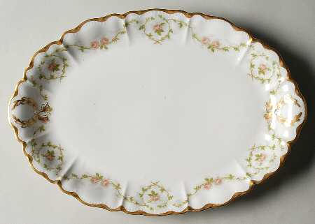 Schleiger 1140 12" Oval Serving Platter
