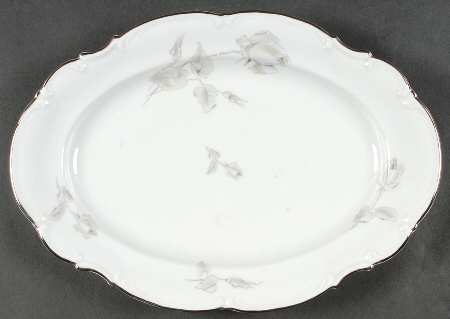 9328 12" Oval Serving Platter