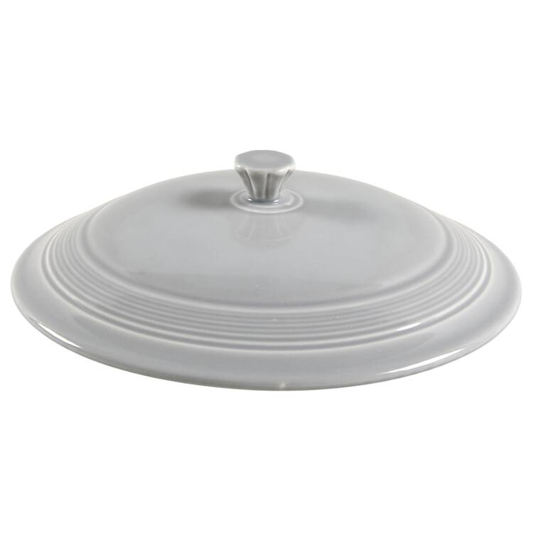 Fiesta Gray (Pearl) (Intro 1999) Lid for 2 Qt Round Covered Casserole
