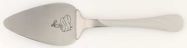 Fiesta Gray (Pearl) (Intro 1999) Pie Server with Stainless Blade