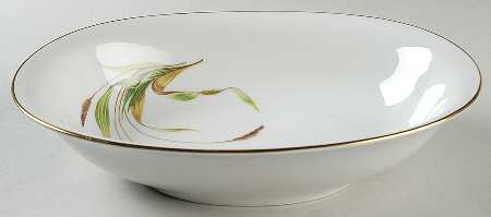Plantain 10" Oval Vegetable Bowl