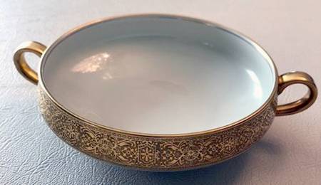 H782 Flat Cream Soup Bowl