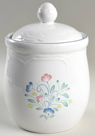 Floral Expressions (Japan, No Center) Large Canister & Lid