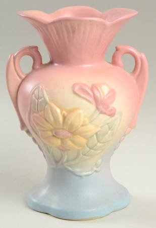 Magnolia (Matte) 6" Handled Vase