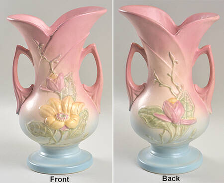 Magnolia (Matte) 10" Handled Vase