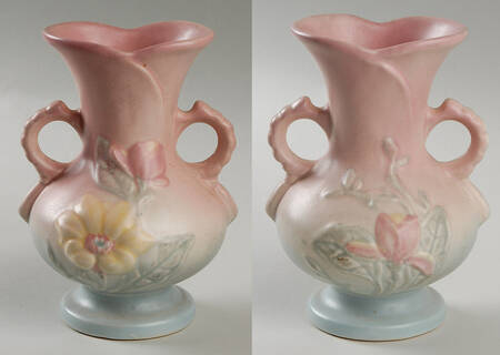 Magnolia (Matte) 6" Handled Vase