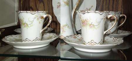 Schleiger 57T Chocolate Cup & Saucer Set