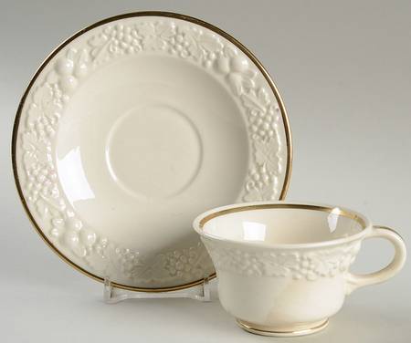 HLC937 Footed Demitasse Cup & Saucer Set