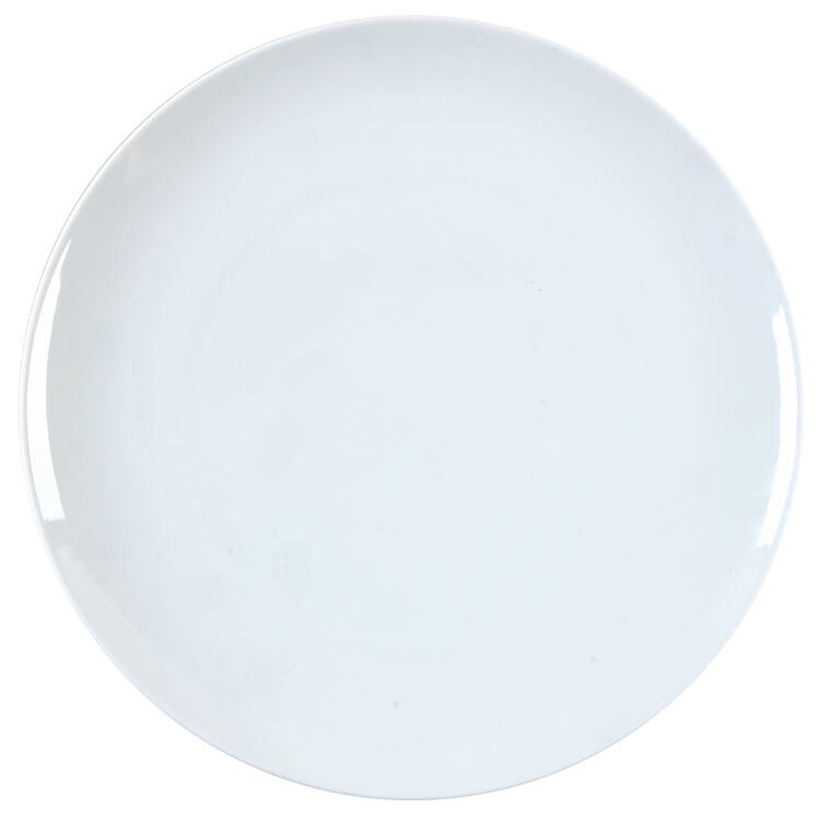 Olivia White 11" Chop Plate (Round Platter)