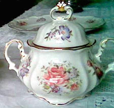 HEJ34 Sugar Bowl & Lid