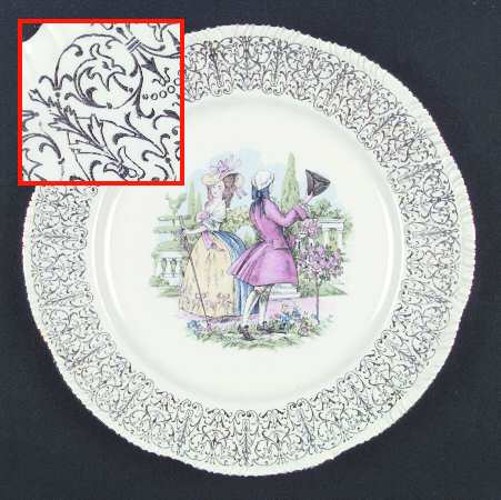 HLC490 Luncheon Plate
