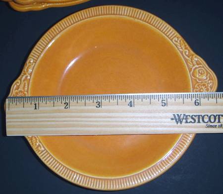 Oven Serve Pumpkin Orange 7" Shirred Egg Dish