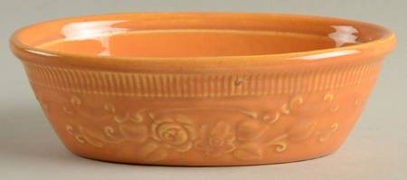 Oven Serve Pumpkin Orange Small Oval Baker