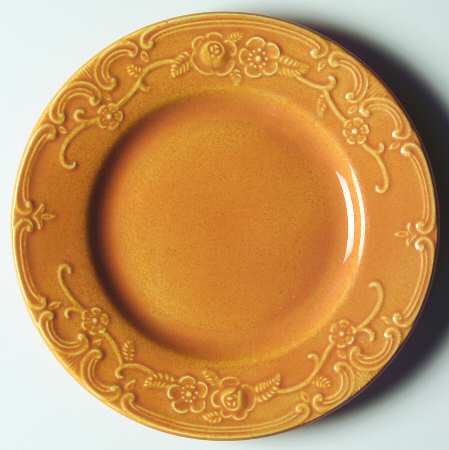 Oven Serve Pumpkin Orange Bread & Butter Plate