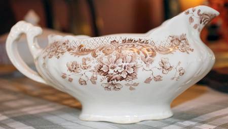Maine Brown Gravy Boat