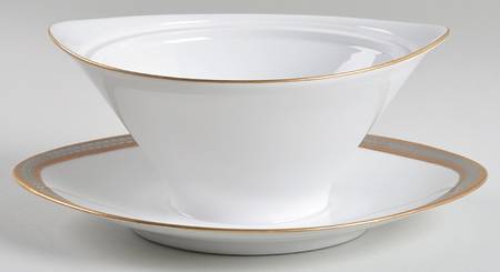 403895 Gravy Boat w/Attached Underplate No Lid