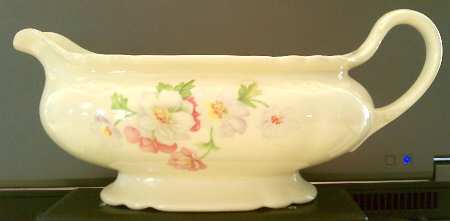 Fluffy Rose 5 (No Trim) Gravy Boat
