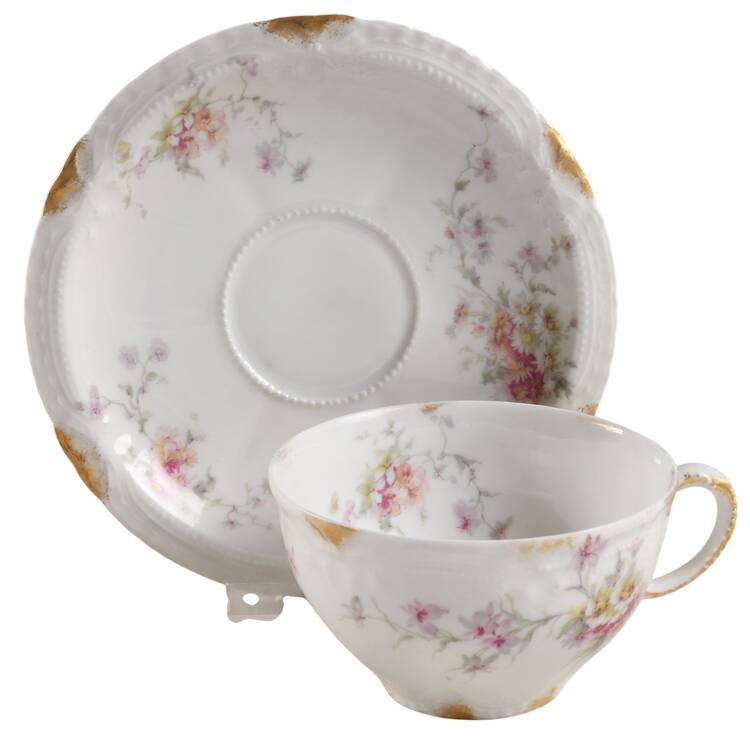 H835 Flat Cup & Saucer Set