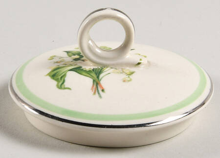Lily of The Valley Lid for Sugar Bowl