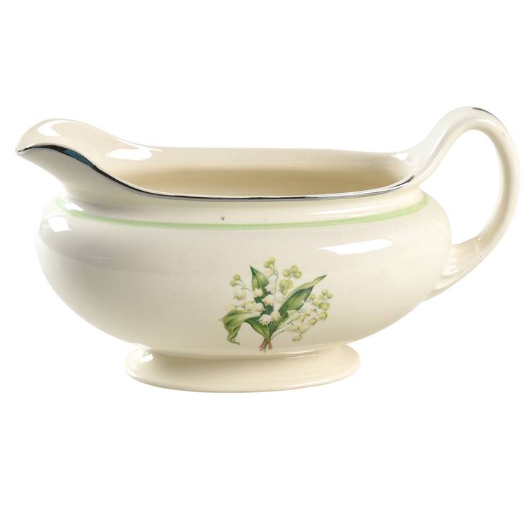 Lily of The Valley Gravy Boat