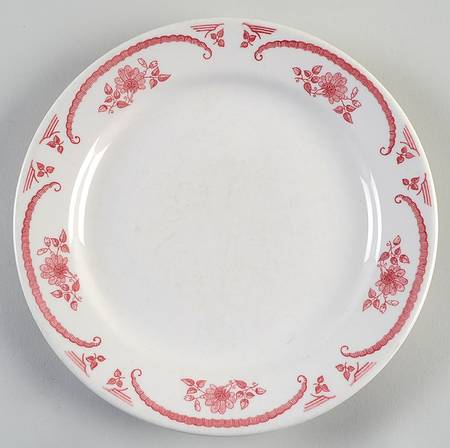 American Rose Luncheon Plate