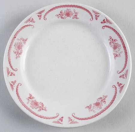 American Rose Dessert Luncheon Plate