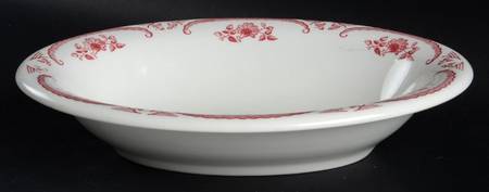 American Rose 10" Oval Vegetable Bowl