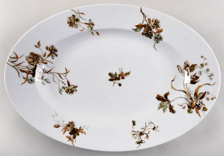 Schleiger 1154 17" Oval Serving Platter