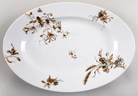 Schleiger 1154 15" Oval Serving Platter