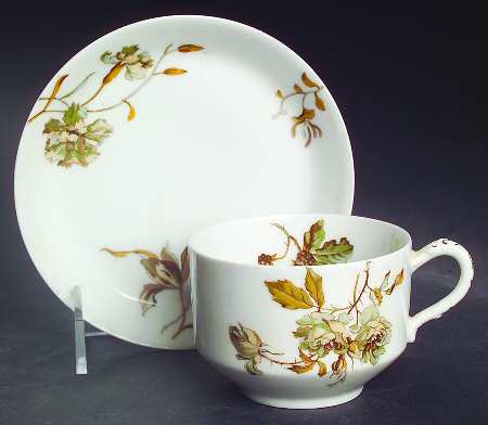 Schleiger 1154 Flat Cup & Saucer Set