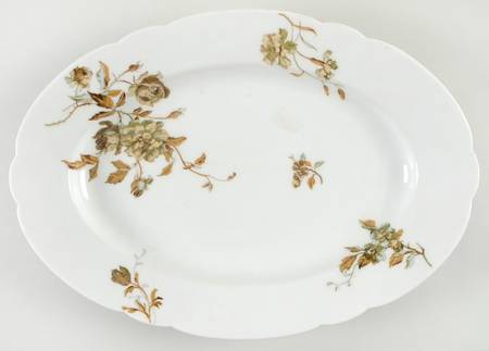 Schleiger 1154G 13" Oval Serving Platter