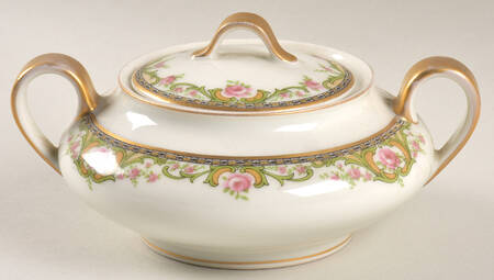 Schleiger 614-1 Sugar Bowl & Lid by Haviland