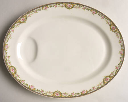 Schleiger 614-1 13" Oval Serving Platter