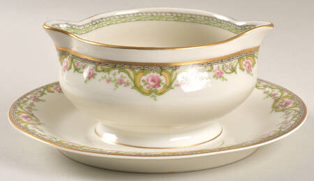 Schleiger 614-1 Gravy Boat with Attached Underplate