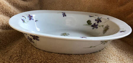Schleiger 331-6 10" Oval Vegetable Bowl