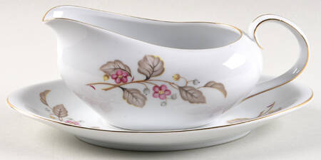 Andrea Gravy Boat & Underplate