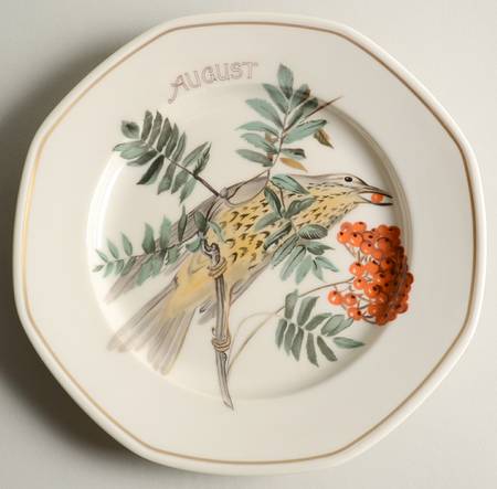 The Country Diary of An Edwardian Lady Salad Plate