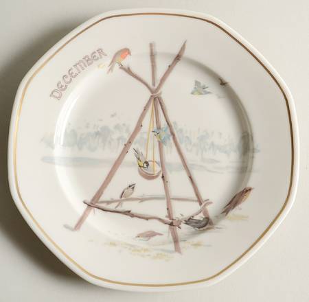 The Country Diary of An Edwardian Lady Salad Plate