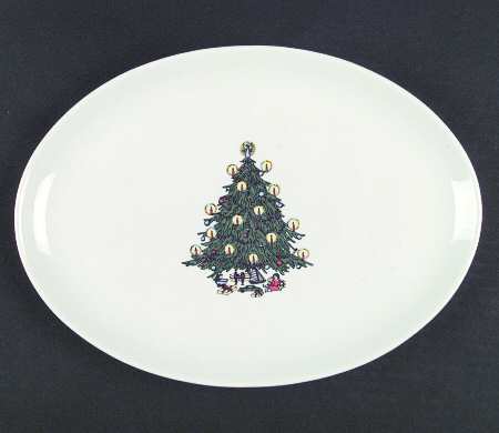 HLC985 14" Oval Serving Platter