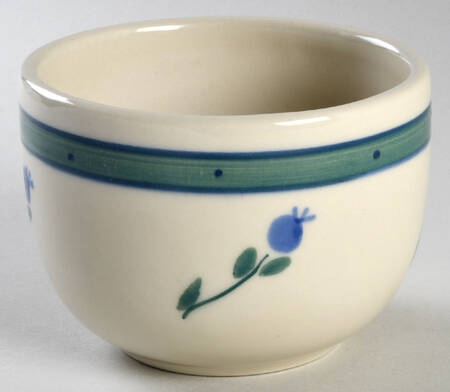 Blueberry (Green & Blue Bands) 4" Jumbo Bowl