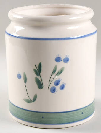 Blueberry (Green & Blue Bands) Cookie Jar No Lid