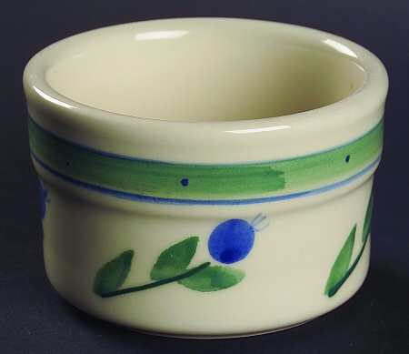 Blueberry (Green & Blue Bands) Ramekin