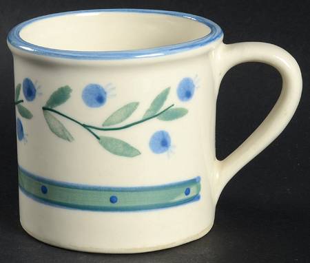 Blueberry (Green & Blue Bands) Mug