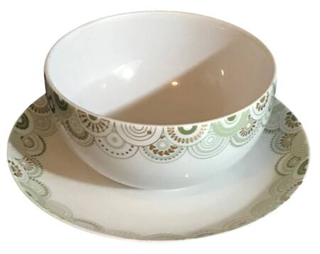 Orbis Gravy Boat with Attached Underplate